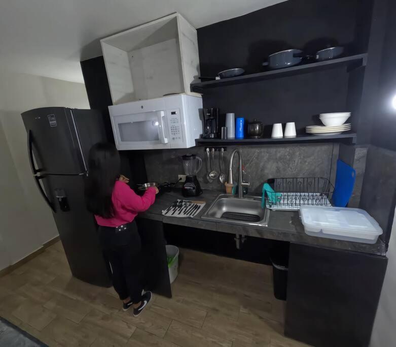 Departamento Privado7, 2 Camas Matri, Parking, Cocina Equipada, Wifi 65 Mb, 2 Climas,Centrico,Tv Smart Apartamento Ciudad Valles Exterior foto