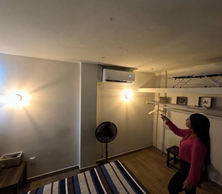 Departamento Privado7, 2 Camas Matri, Parking, Cocina Equipada, Wifi 65 Mb, 2 Climas,Centrico,Tv Smart Apartamento Ciudad Valles Exterior foto